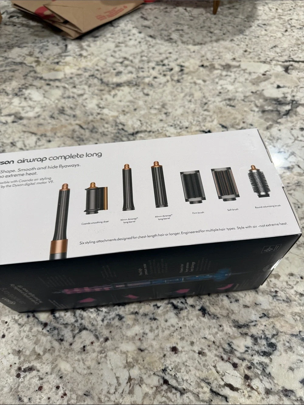 Dyson Airwrap Complete Long - Black and Copper Styling Wand